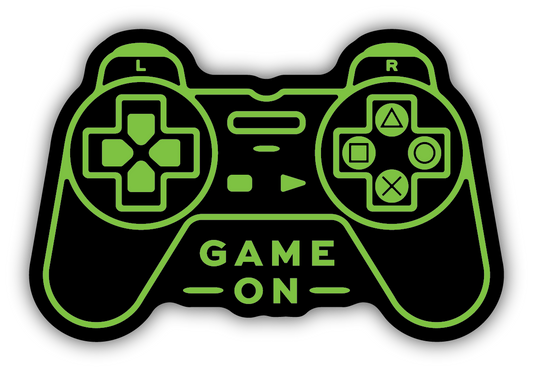 GAME ON STICKER