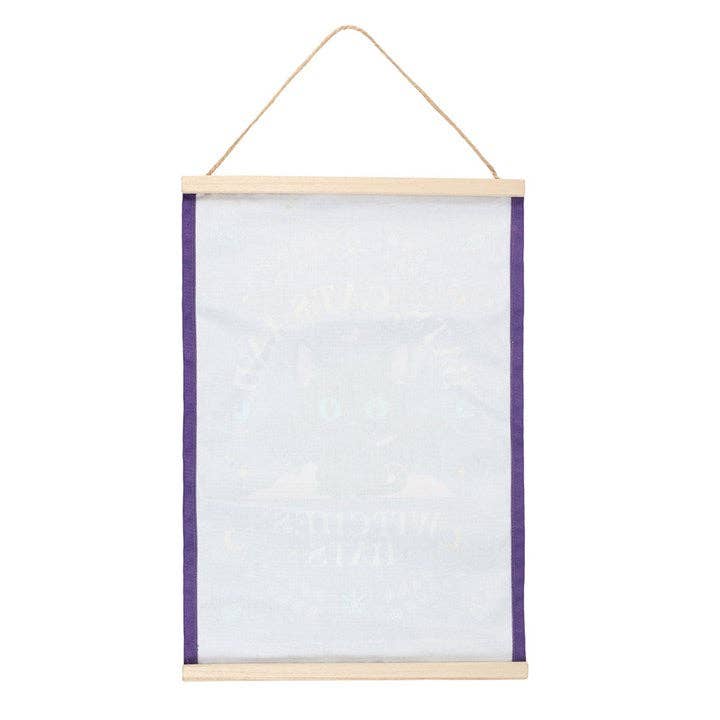 Something Different Wholesale Bats, Cats and Witches' Hats Fabric Wall Hanging