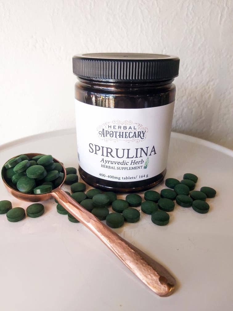 Herbal Apothecary : Spirulina Tablets (164g)