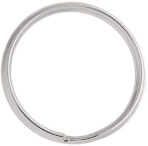 Split Rings - Nickel Colour Tempered