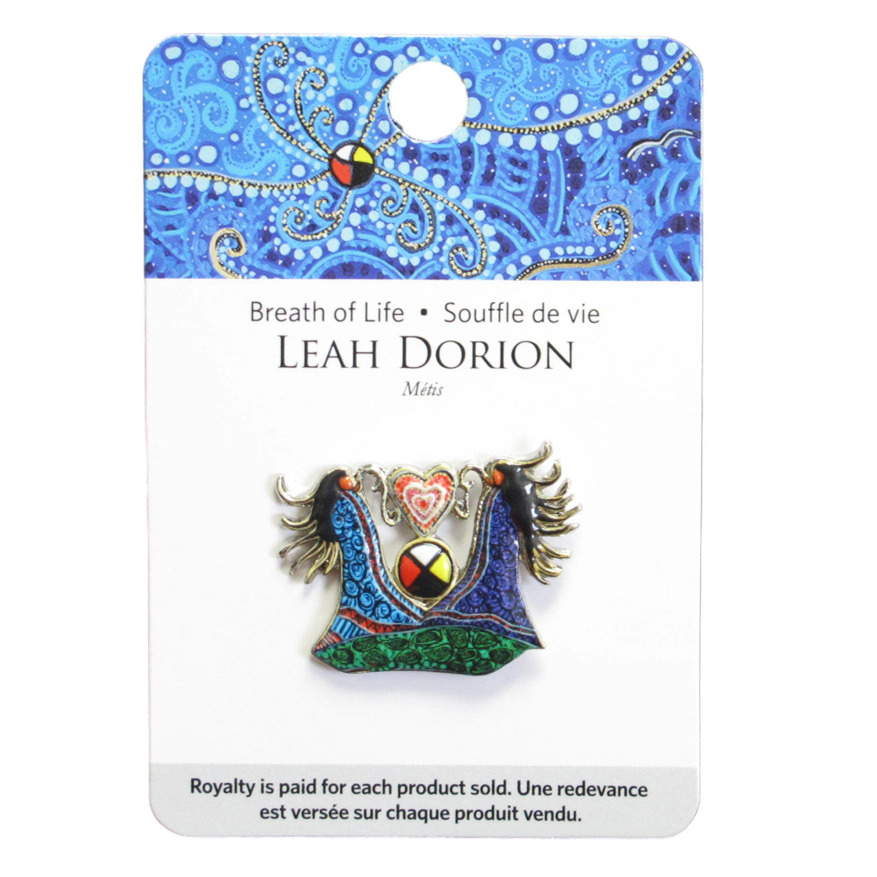 Breath fo Life Pin by Leah Dorion