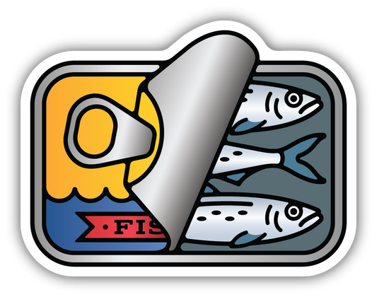Tinned Fish Sticker