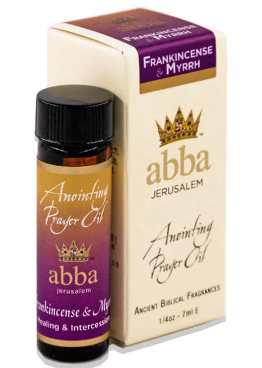 Abba Jerusalem ~ Frankincense and Myrrh Anointing Oil