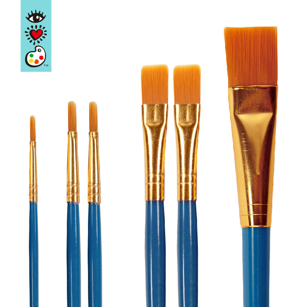 6 Paint Brushes