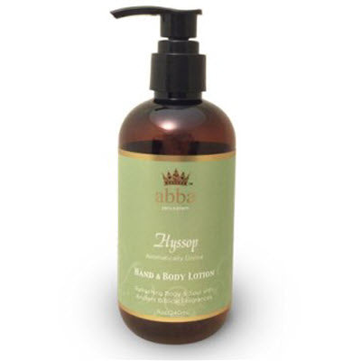 Abba Jerusalem ~ Hyssop Anointing Oil & Lotion