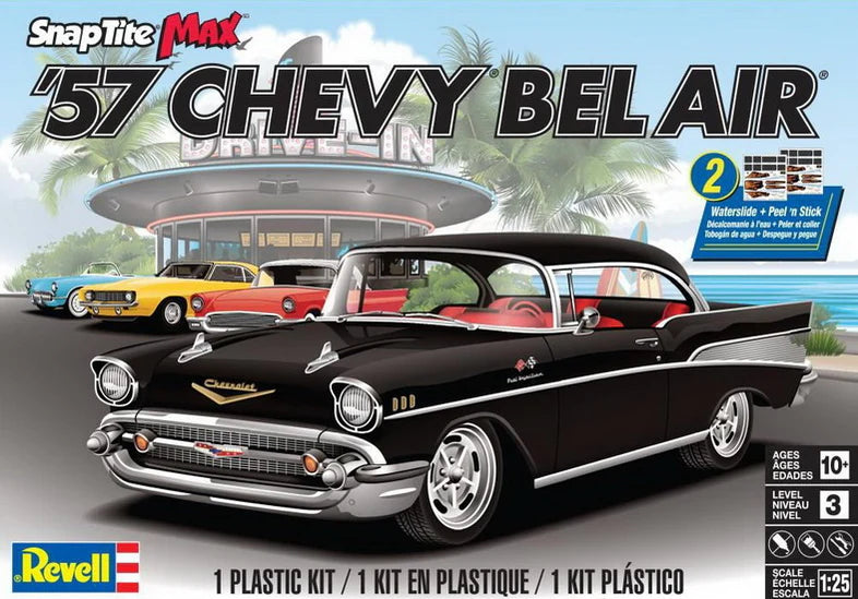 Revell : 1957 Chevy Bel Air 1:25 Plastic Miniature