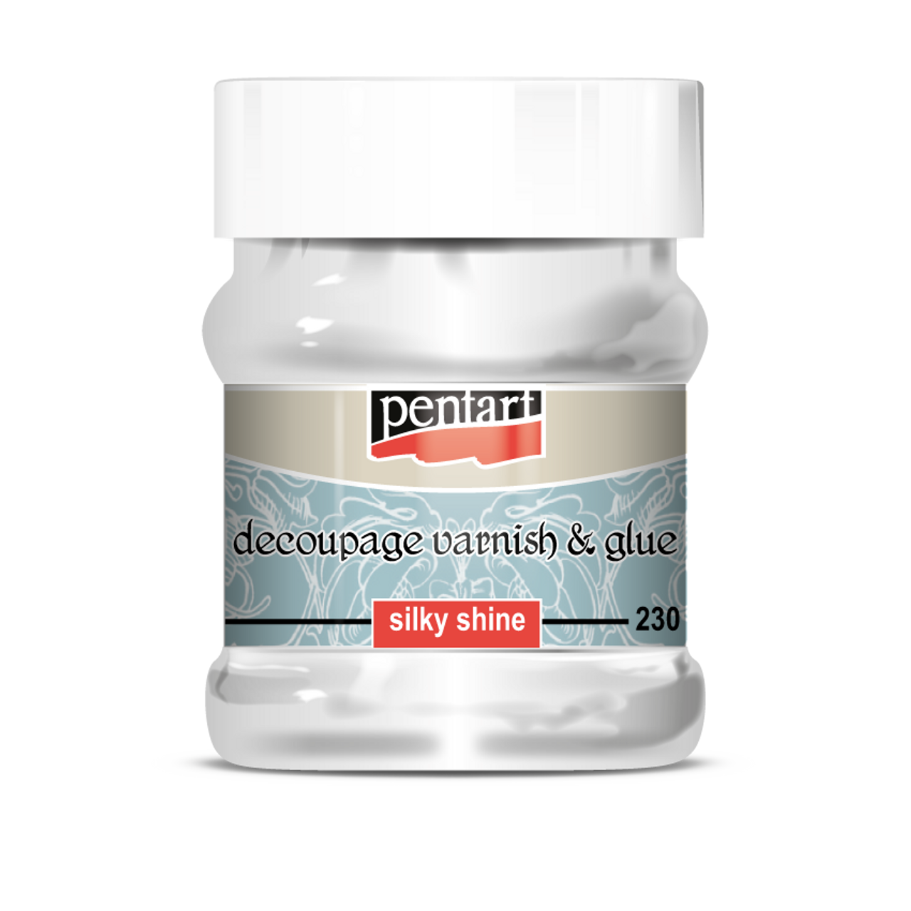 Pentart - Decoupage Varnish & Glue - Silky Shine 230 ml
