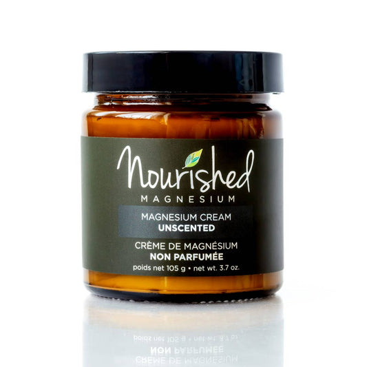 Nourished Magnesium Cream Unscented  3.5 fl oz