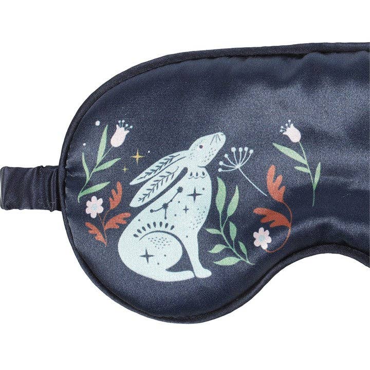 Something Different Wholesale Mystical Midnight Hare Satin Sleep Mask