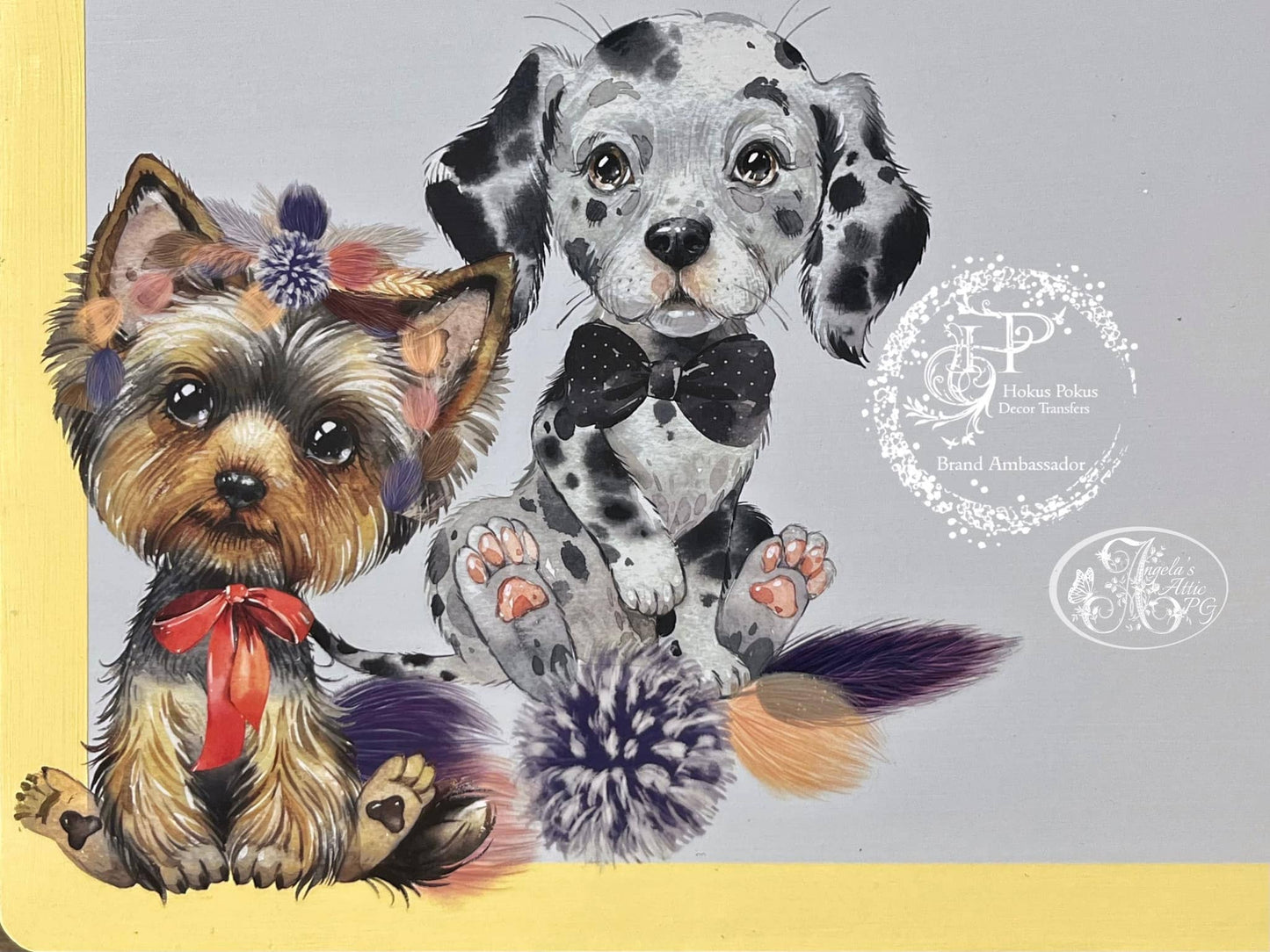 Hokus Pokus Petite Decor Transfer A Dogs Life