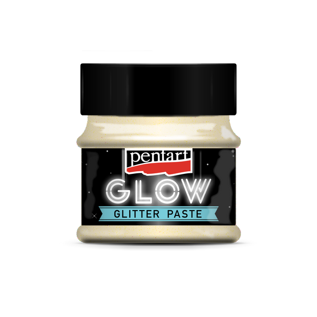 Pentart Glow Glitter Paste - Colour Variety 50ml