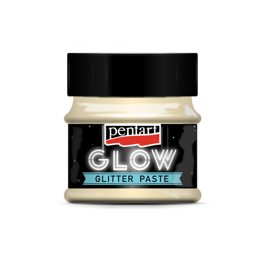 Pentart Glow Glitter Paste - Colour Variety 50ml