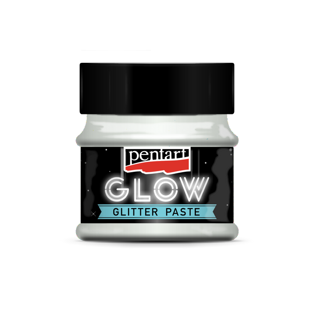 Pentart Glow Glitter Paste - Colour Variety 50ml