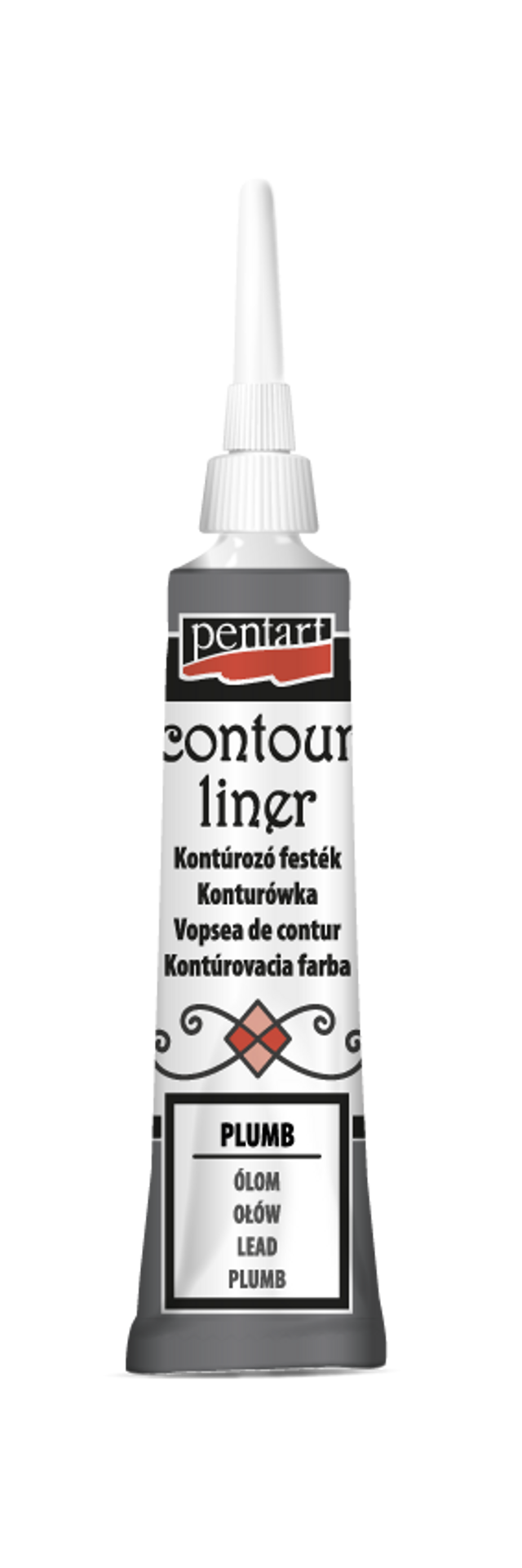 Pentart - Contour Liner 20ml - Colour Variety