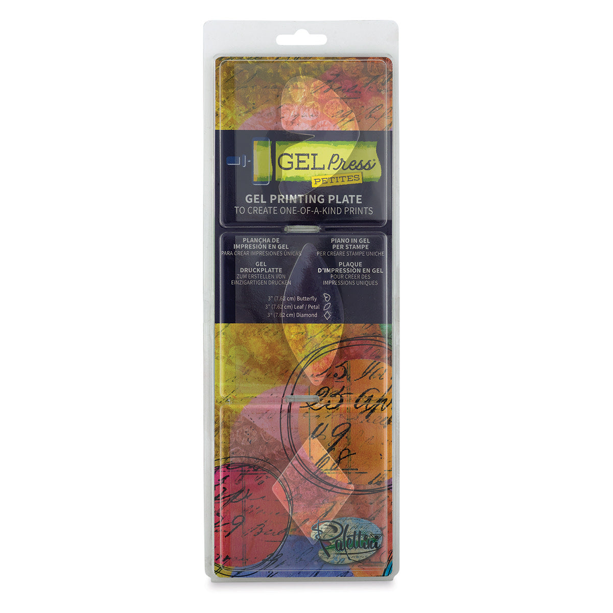 Gel Press Petite Printing Plates Set of 3