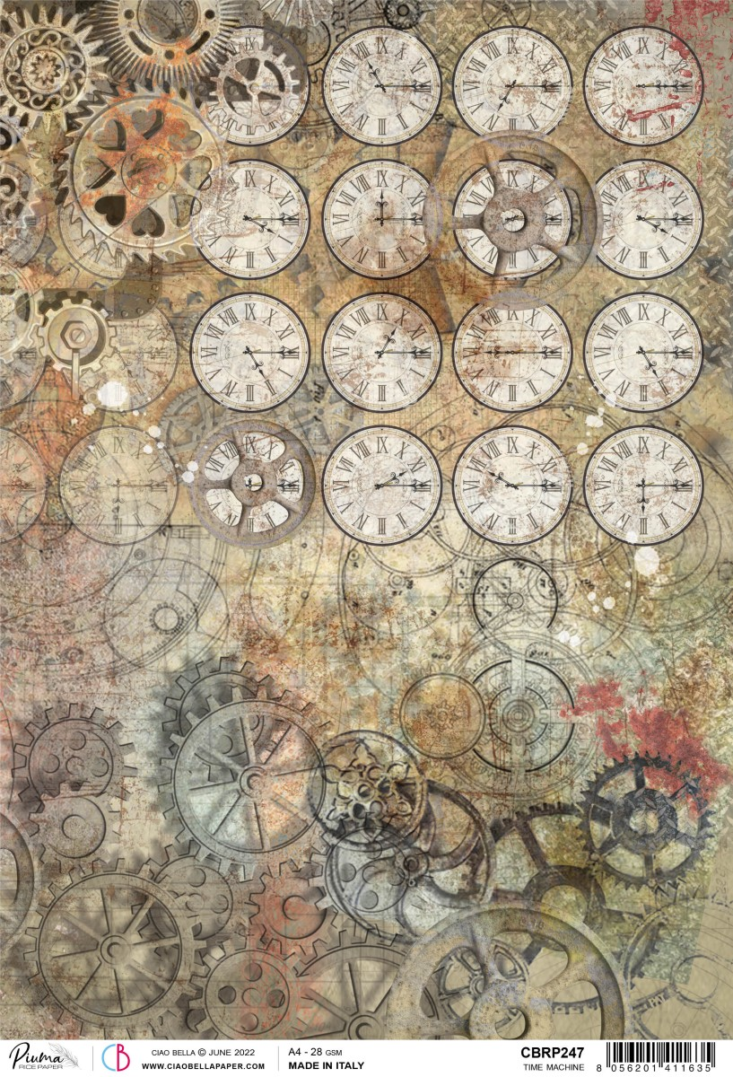 Piuma Rice Paper, Engine of the Future Time Machine