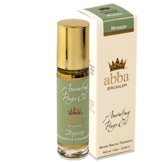 Abba Jerusalem ~ Hyssop Anointing Oil & Lotion