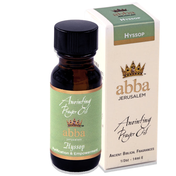 Abba Jerusalem ~ Hyssop Anointing Oil & Lotion
