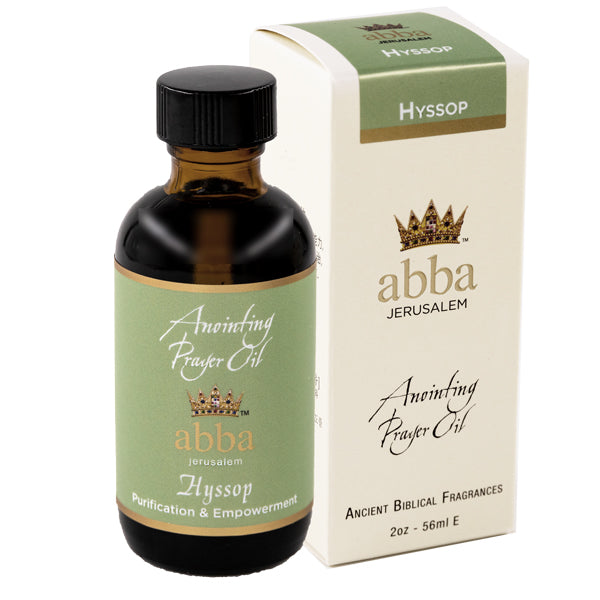 Abba Jerusalem ~ Hyssop Anointing Oil & Lotion