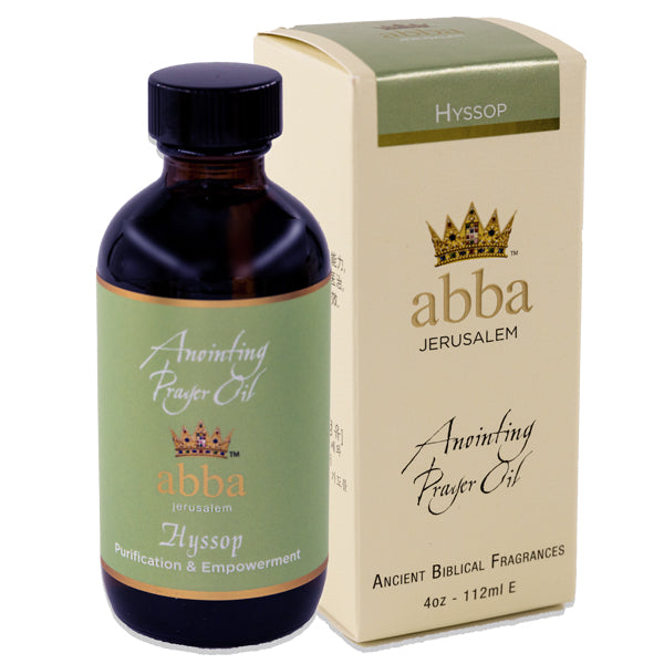 Abba Jerusalem ~ Hyssop Anointing Oil & Lotion