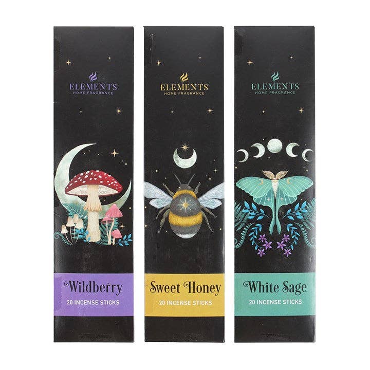 Something Different Wholesale Set of 3 Dark Forest Incense Stick Packs