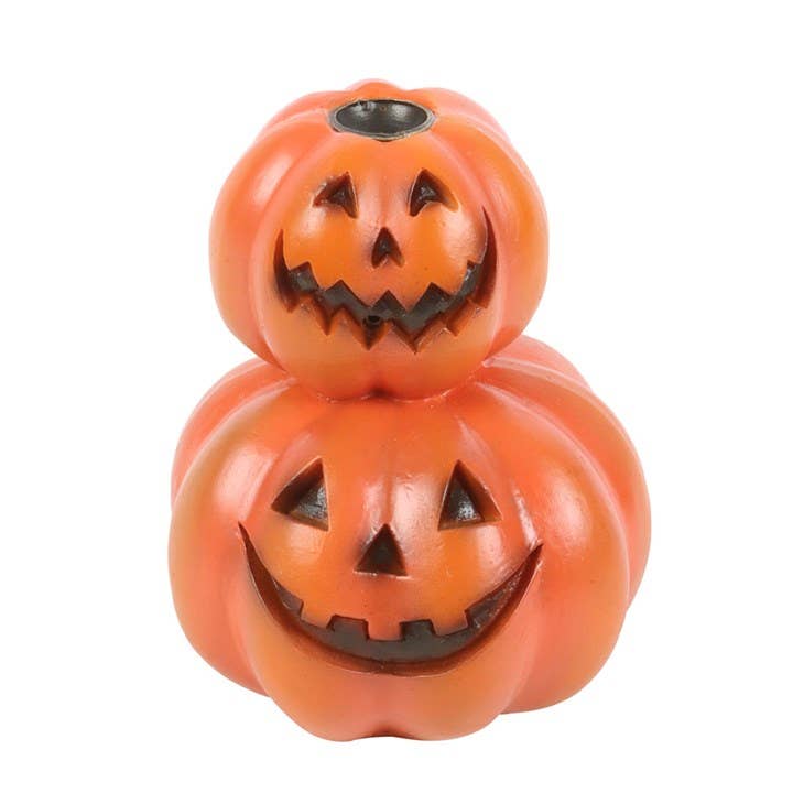 Something Different Wholesale Stacked Pumpkins Halloween Backflow Incense Burner