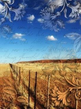 Ninnys Napkins : Blue Skies Decoupage 11.4x15.7"