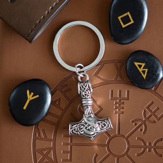 Something Different Wholesale Mjölnir Hammer Viking Keyring