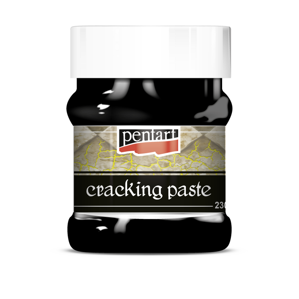Pentart - Cracking Paste - Black 230 ml