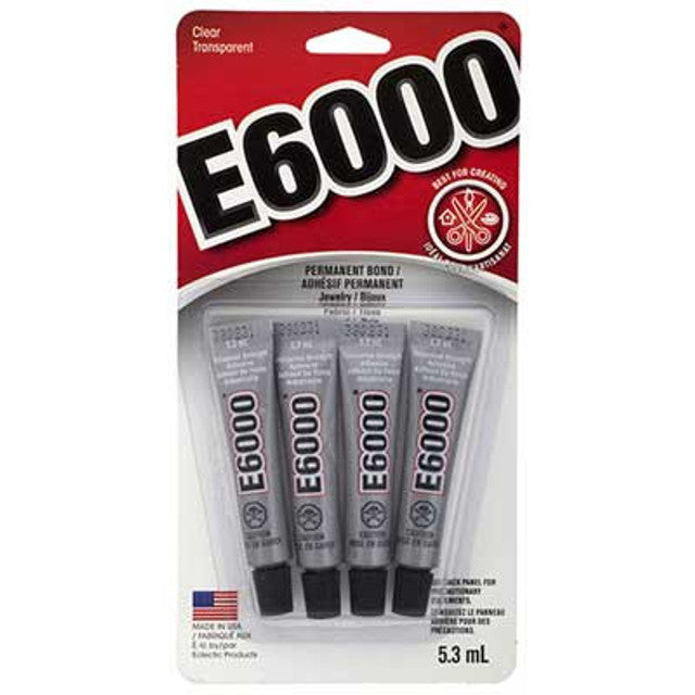 Glue E-6000 Clear 2fl.oz(60ml) Carded