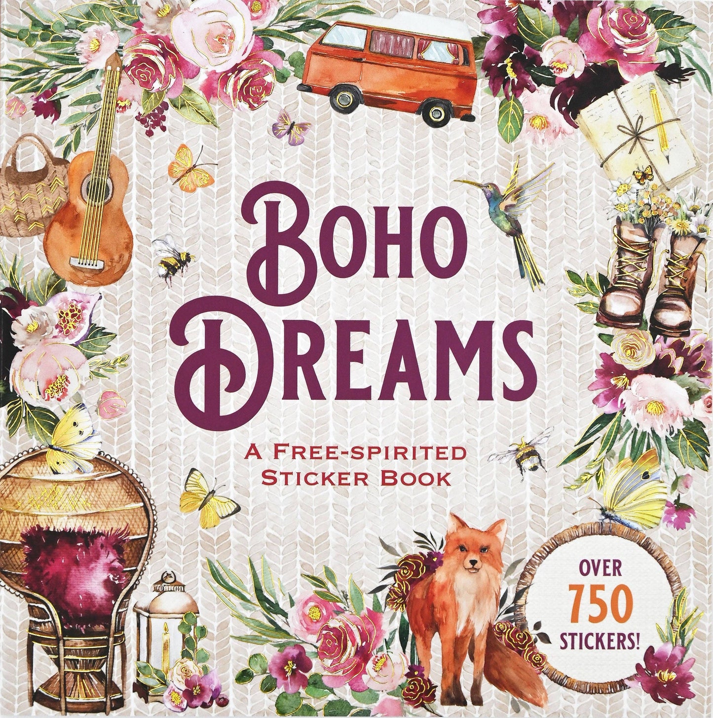 Boho Dreamss Sticker Book