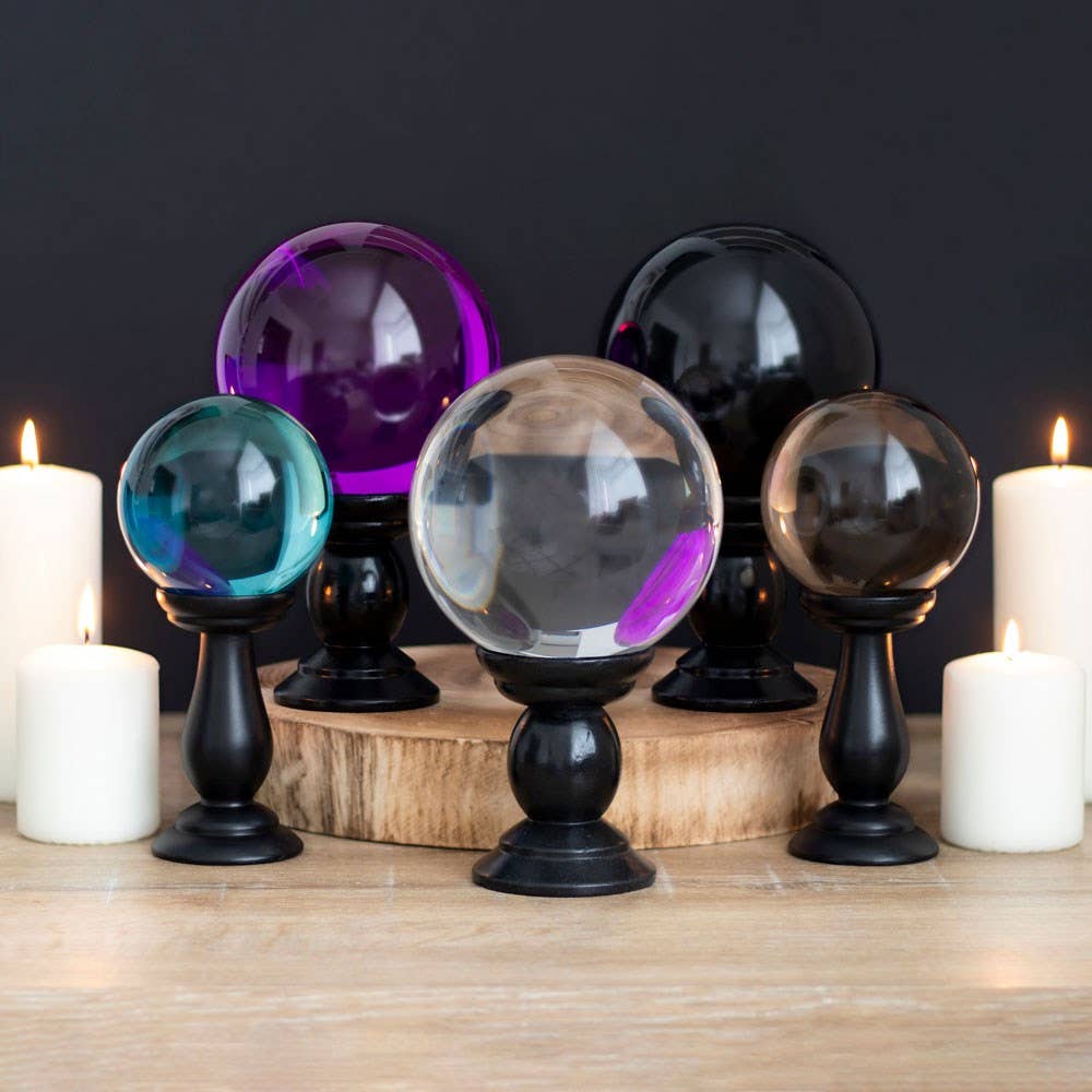 Something Different Wholesale Large Clear Mystical Crystal Ball on Stand