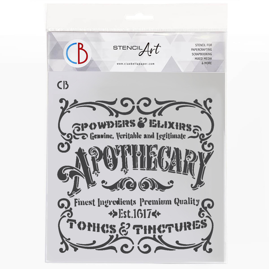 Ciao Bella Stencil Apothecary