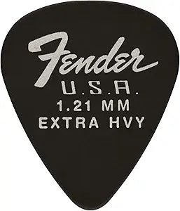 FENDER DURA-TONE 1.21MM BLACK EXTRA HEAVY 12 PIK PAK