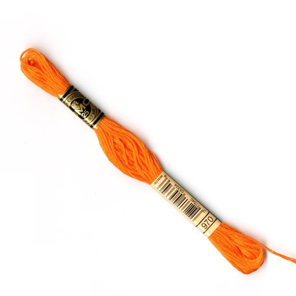DMC Thread Yellow's / Orange's
