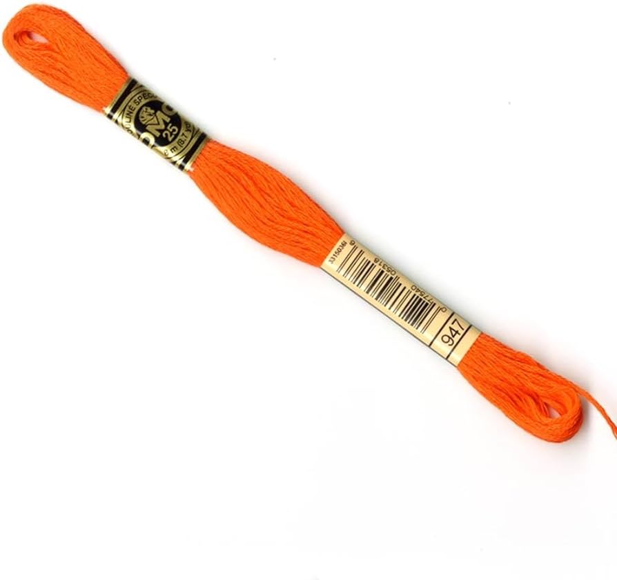 DMC Thread Yellow's / Orange's