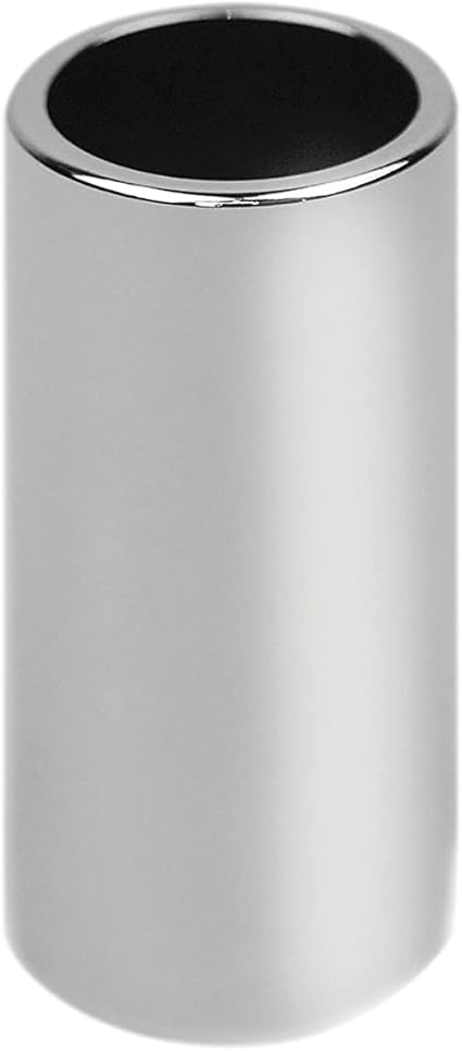 D'addario large chrome-plated brass slide