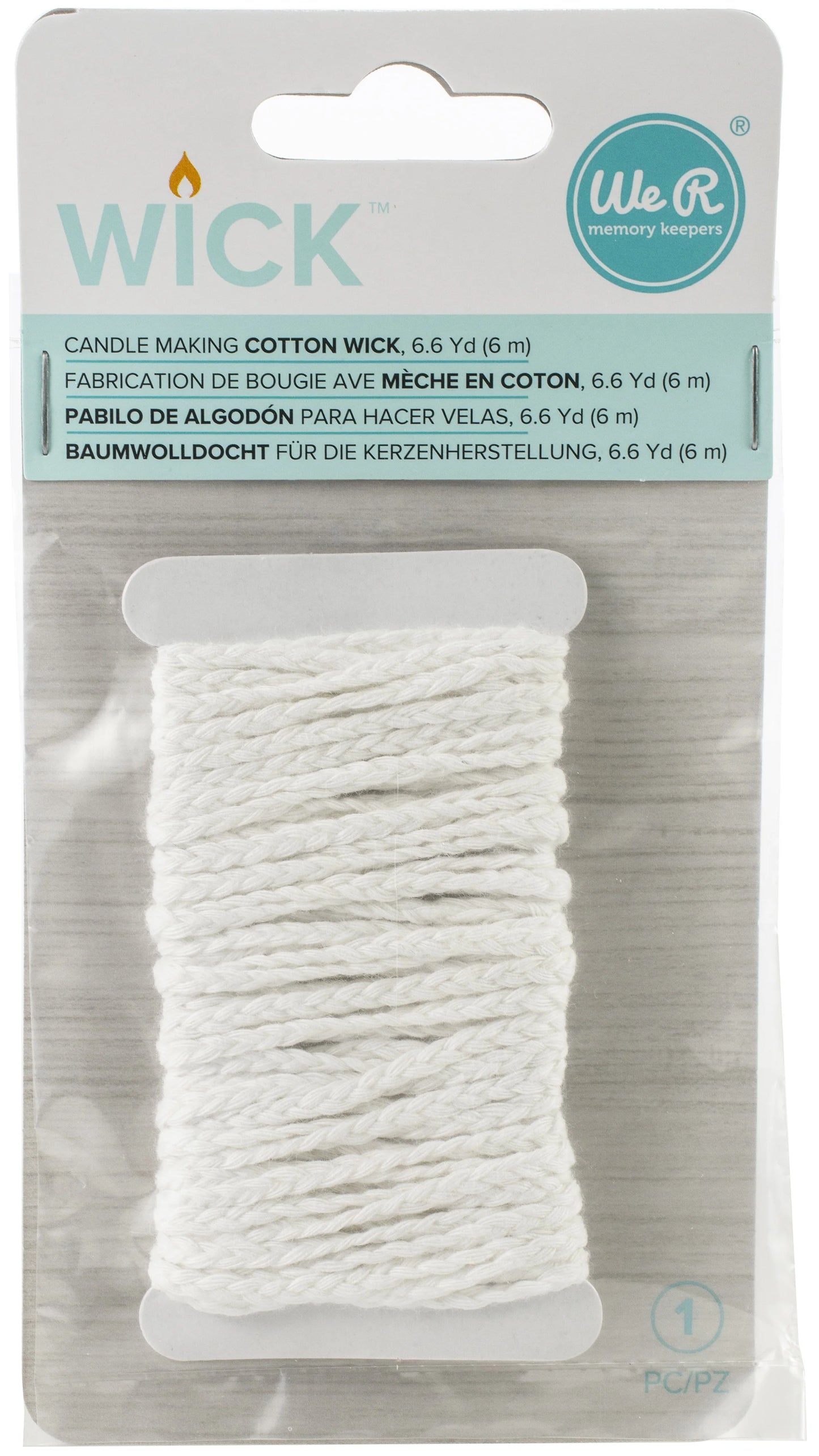 We R Wick : Candle Making Cotton Wick 6.6 yards