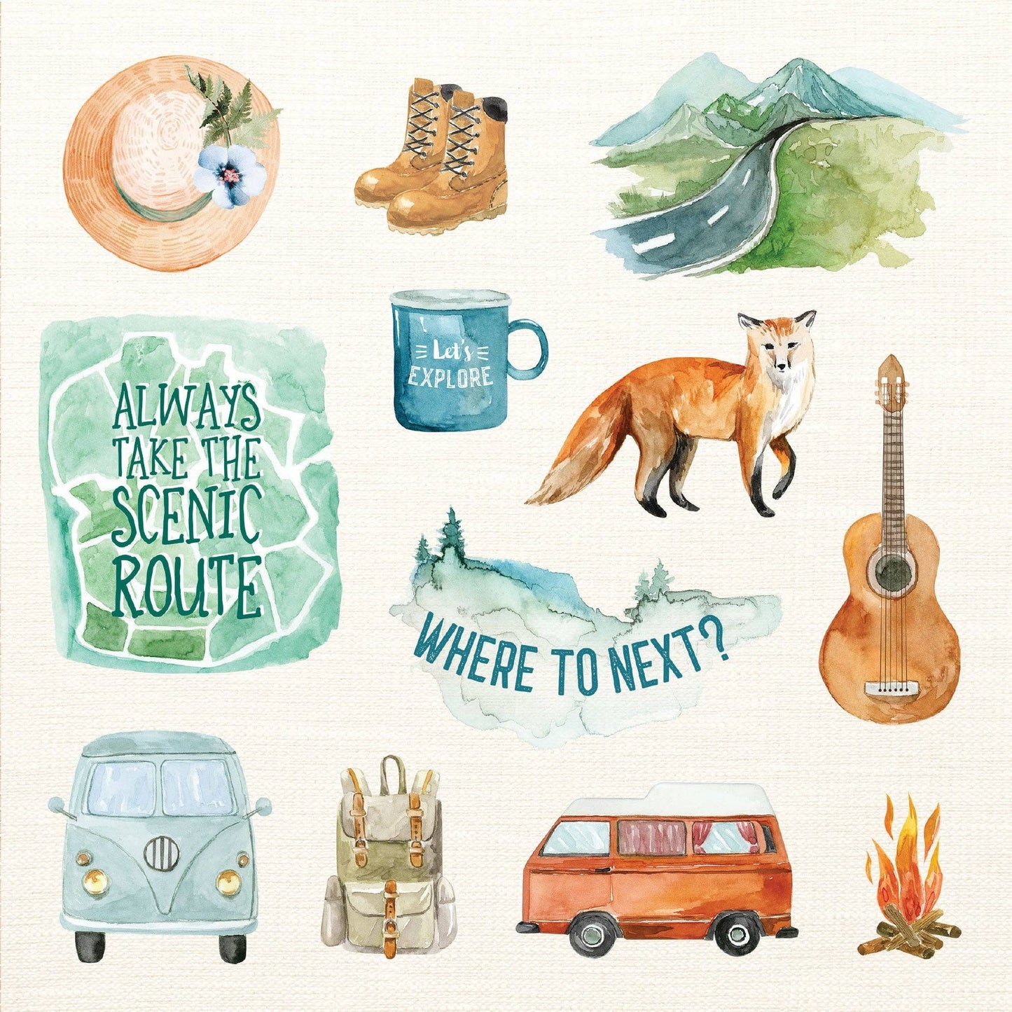 Boho Dreamss Sticker Book