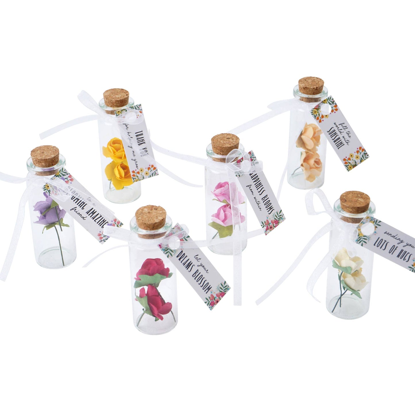 CGB Giftware : The Flower Market Sentiment Flower Bottles