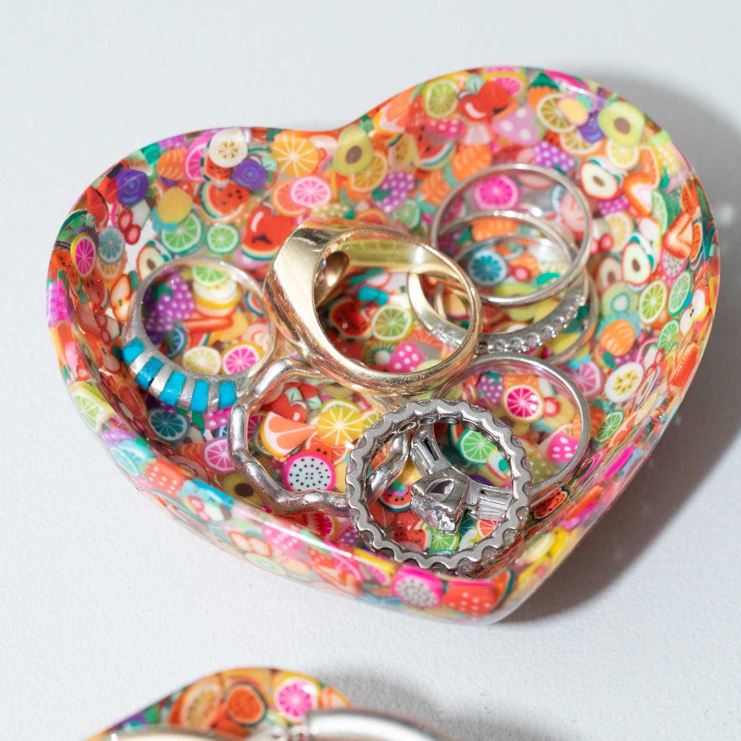 Jewelry Made by Me : Small Heart Dish Silicone Mold