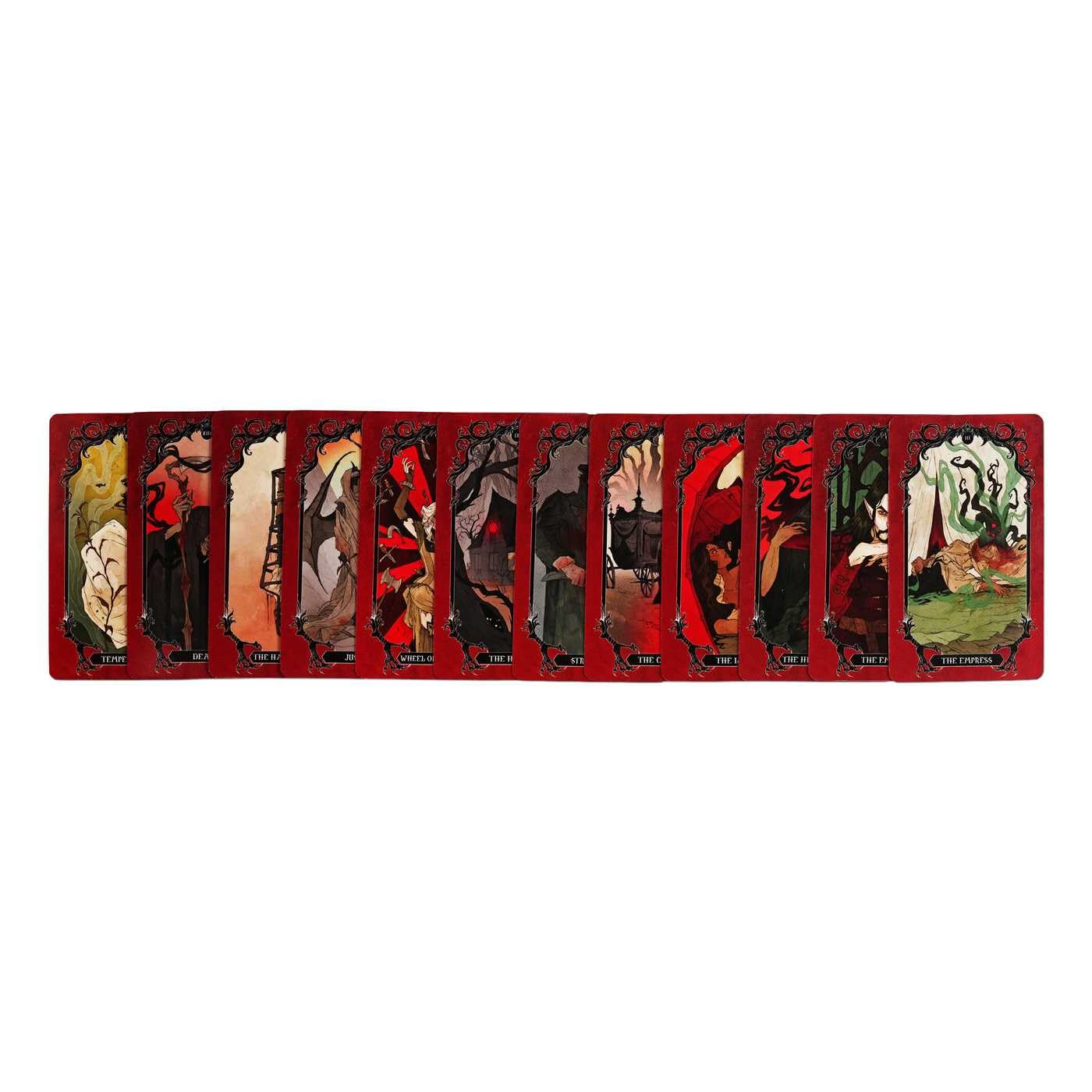 Horror Tiny Tarot Deck and Guidebook