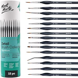 MONT MARTE Detail Brush Collection - 15 pcs
