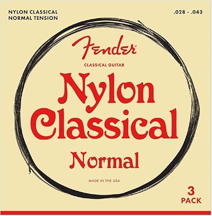 FENDER NYLON CLASSICAL NORMAL 3 SETS