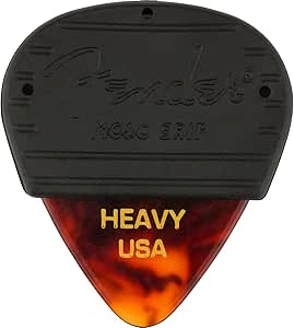FENDER MOJOGRIP PICKS HEAVY BROWN