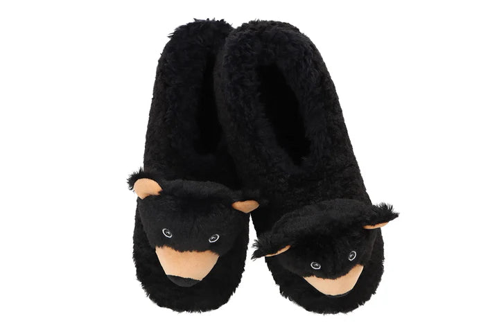 Snoozies! - Women's Black Bear - Size Variety