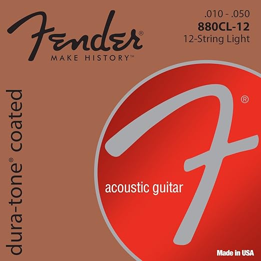 FENDER 880CL-12 LIGHT ACOUSTIC STRINGS