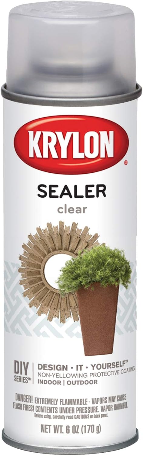 Krylon Clear Sealer Aerosol Spray 6oz