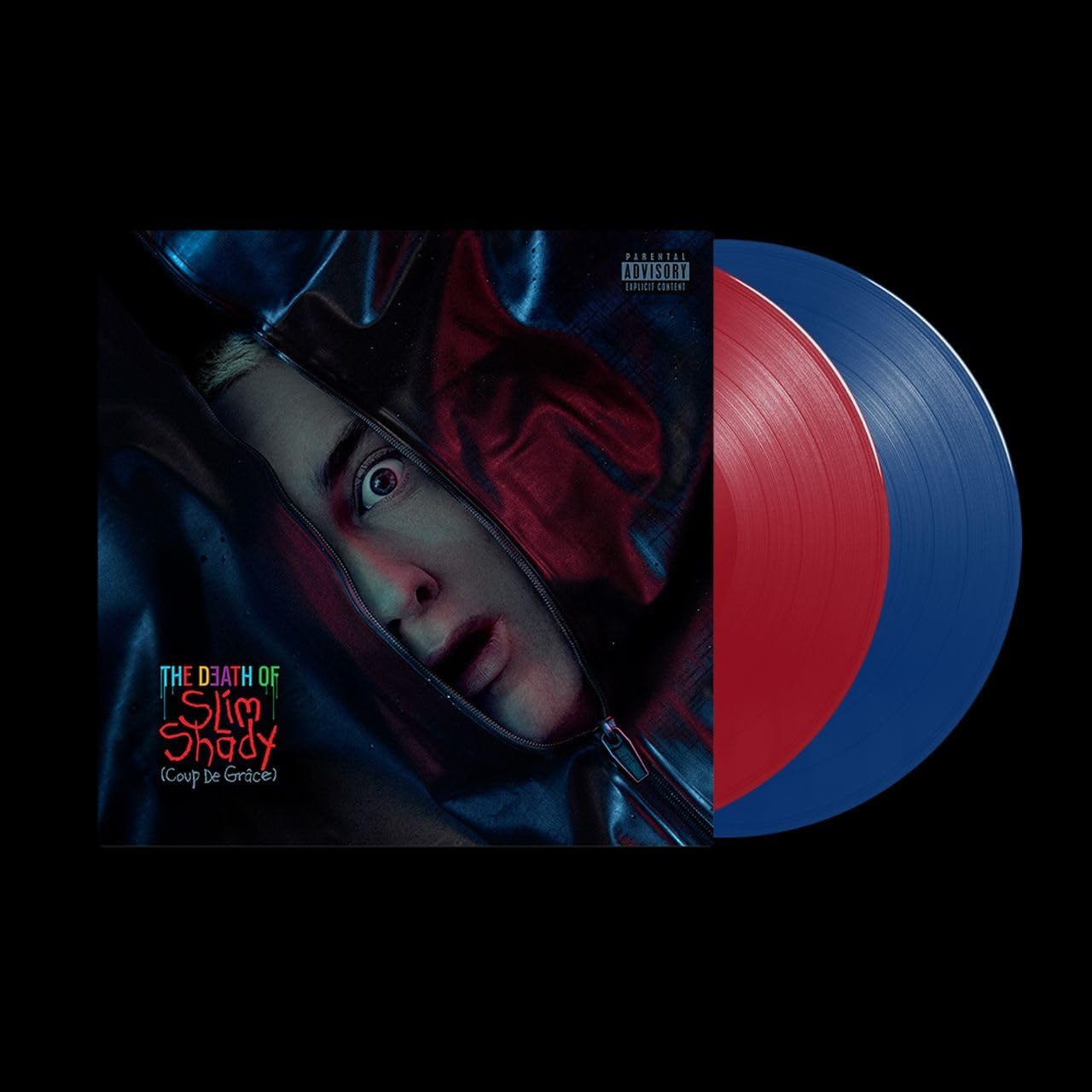 The Death of Slim Shady - Eminem Red and Blue Vinyl