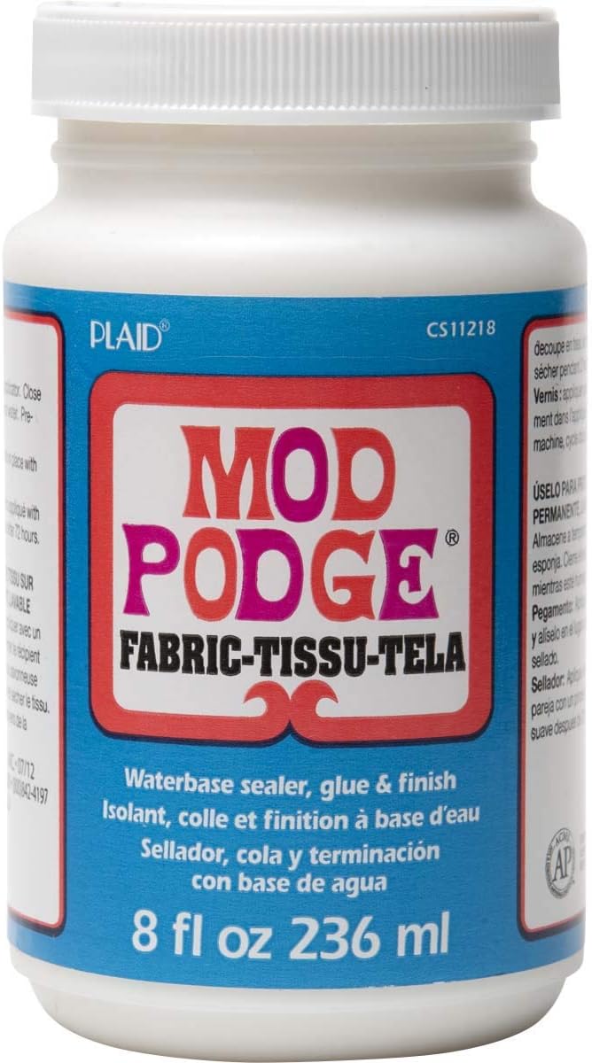 Mod Podge Fabric Waterbased Glue Sealer 8 fl oz